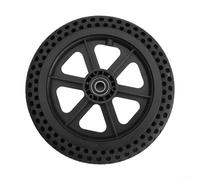 Axorafow 12-inch 12x1.5 Solid Tubeless Tyre for Electric Scooters Plus Mobility Scooters - Heavy-duty Rubber Wheel Non-pneumatic Enhanced Grip Black (1 Pack)(INNER DIAMETER 15MM)