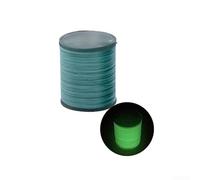 Axorafow 150D Polyester Fly Tying Thread Fishing Binding Line - Hand-Made DIY Assist Hook Tool, Luminescent & Multicolor Options, 100m per Spool, Strong Consistent Looping Anglers(D)