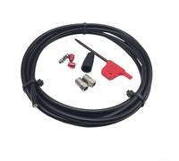 Axorafow 200 Cm Hydraulic Disc Brake Hose Kit Having Olive Inserts Rubber Cover for Red Axs Plus Axs - For Cnc-machined Steel Fitting 3-layer High-pressure Hose