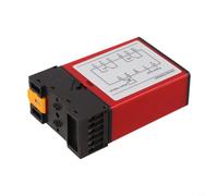 Axorafow 240V Single Vehicle Detector, Gate Ground Sensor with Adjustable Sensitivity & Pulse Relay, Anti-Interference Parking Entrance Controller Automatic Barrier Systems, 75x37x110mm(110V)