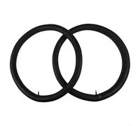 Axorafow 24x3.0 Fat For Bike Simple Tubes (2-Pack) - Heavy-duty - Tubes for Inner Bikes Mountain Bikes Installation Bicycles Rubber Puncture-resistant Fat Electric 405g Per Tube