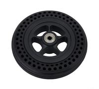 Axorafow 6 Inch 6x1-a Quarter Solid Tire with Wheel Hub for Wheelchair - Puncture-resistant Rubber Tyre Compatible Having Ottobock M2 Electric Scooter Front Wheel 150×150×33mm 370g