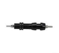 Axorafow Aluminum Alloy Fishing Reel Mount for Bowfishing Reels - 12.5 X 3.5 Cm Black Reel Adapter with Screw Included Wrench Heavy-duty Road Holder