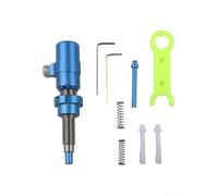 Axorafow Aluminum Alloy Plunger Button Pressure Screw Recurve Bow, Arrow Rest Tuning Washer to Reduce Shake and Improve Flight Stability, Silver