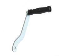 Axorafow Boat Trailer Winch Handle, Iron Crank with Non-Slip Sailboat & Rafting Accessories, Ergonomic Labor-Saving Replacement, B(SILVER)(silver)