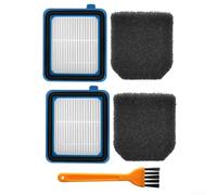 Axorafow Capture Having Sponge Vacuum Place Parts Wq61 Wq71 Wq81 Dust 99 Q8 Brush Replacement Filter Fine for Electrolux (2/4 Pack)(2 PACK)