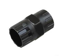 Axorafow Carbon Steel Freewheel Removal Tool with 12- Pattern for 5 to 10 Speed For Sunrace For Dnp Hubs - Dual-function Flywheel and Lock For Ring Sleeve Wrench 4.1 X 2.4 X 2.4 Cm Black