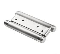 Axorafow Double-action Self-closing Spring Door Hinge for Garage Doors Swing Doors - 304 Stainless Steel 3/4//6 Inch Sizes .5mm Thick Fits 2.-4.4cm Door Thickness(6inch)