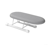 Axorafow Folding Ironing Board Sleeve Panel, Adjustable Height Compact Storage Home Desktop Use, Heat Resistant Stable Wrinkle Clothes(1)