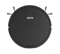 Axorafow For 3-in-1 Robot Vacuum Cleaner with Sweeping and Mopping Functions for Slim Structure Automatic Floor Cleaning Machine Having (Black)