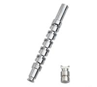 Axorafow Half-moon Bmax3 Plus Twisted Shaft Replacement Kit for Revo3 Garcia Spindle - Smax3 For Abu Baitcasting Fishing Pmax3 Metal Reels Reel Parts Set(Shaft of)