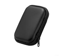 Axorafow Hard EVA Protective Case for Anbernic RG35XX R35S R36S RGB20S, Portable Storage Bag with Sturdy ABS Shell Travel Gaming Accessories, 12x8x3cm, Black(White)