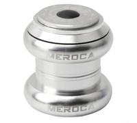 Axorafow Headset 34-34mm for 1-1 over 8 Threadless Forks Sealed Stainless Steel Bearings Aluminum Alloy For Cnc Forged Bowl Set Compatible with Road For Bike Frames(silver)