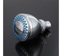 Axorafow High Pressure Shower Head with 360° Rotating Nozzles, Lightweight ABS Bath Spray Installation and Cleaning, Chrome Plated Finish Bathroom Upgrade