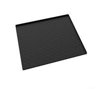 Axorafow Laundry Appliance Top Mat for Top Load Machines with Non-Slip Rubber Base Absorbent Fabric Layer, Protects Against Scratches and Heat Marks(65 * 60black)