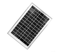 Axorafow Monocrystalline Solar Panel 12V 6W 8W 15W, Efficient PV Module Fans Small Appliances, Compact Lightweight Home RV Off-(6w)