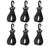 Axorafow Paddle Holder Clips And Inflatable Boat Nylon Buckle Storage, 6 Pack Secure Paddle Management