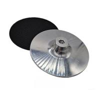 Axorafow Premium Aluminum Polishing Pad Angle Grinders, M10, 5/8 11 Thread Quick Change Backer Pad Efficient Polishing(125mm（M5/8-11）)