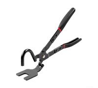 Axorafow Removal Steel Auto Repair Machine 30 Cm Compact Style Pliers Hanger High-carbon Exhaust Rubber Pad Bracket - Handle Adapted Pvc Exhaust Car with Pipe Systems(Black)