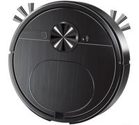 Axorafow Robot Vacuum Cleaner 3-in-1 Sweep Mop and Suction 1499Pa Strong Suction USB Rechargeable Slim 4.2cm Home Hard Floor Pet Hair Cleaning White(8023 Black)