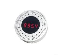 Axorafow Smart Pressure Sensor for Tuya Atmospheric Detection with Temp Humidity Monitor Real-Time Alerts White USB Powered Home Weather Station(Wi-Fi)