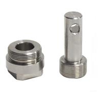 Axorafow Stainless Steel For Bike Crank Puller Gadget for Hollowgram Si Cranksets and Integrated Bb30 Bottom Brackets - -fit Removal Without Axle Damage 2.5 X 1.9 Cm Black Puller 1.8 X 4.1 Cm Needle