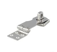 Axorafow Steel Marine Door Latch, 304 Grade Swivel Lock Boat Cabin, Hatch & Locker, Resistant Hardware, Mirror Finish, 64x28mm or 93x28mm(64x28mm)