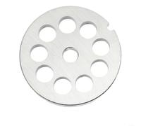 Axorafow Steel Meat Grinder 69mm #12 Commercial Grinders, 402 Steel Cutting Disc with Smooth Edges, Food Safe Sausage Maker Accessory(12mm)