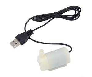 Axorafow Submersible Water Aquarium Dc Fountain Usb-powered for Indoor 5v Small Pond Tabletop Fountain Head Water Dispenser - for MINI Pet from 2 to 3l/min For Ultra-quiet Compact 43x23mm(WHITE)