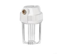 Axorafow Water Filter Bottle 5-Inch for Home Water Purification System, PET Pre-Filter with Transparent Design, Compatible with Various Filtration Systems(1/2in)