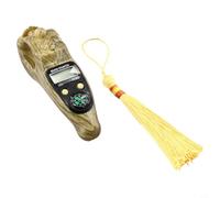 Axorafow Wood Grain Electronic Hand Counter Having Lcd Display - Portable Digital Bead Counter for Meditation Prayer Stress Relief 99999 Count Capacity Pp Material 10 X 4.3 Cm(PEACH WOOD)