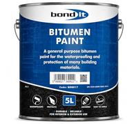 AXpower Inspirational Technology Empowering People Bitumen Paint Black 5L | Solvent Based Waterproof & Weatherproof Coating | Protective Paint for Steel, Concrete, Wood, Asphalt & Water Tanks