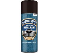 AXpower Inspirational Technology Empowering People Metal Paint 400ml Aerosol - Hammered Black Anti-Rust Spray - Durable Protective Finish for Metal, Steel, Iron, Gates, Railings & Tools
