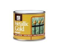 AXpower Inspirational Technology Empowering People Metallic Gold Paint 180ml | Quick Dry Decorative Finish for Wood, Metal, Plaster & Craft Projects | High Shine, Long Lasting, Indoor & Outdoor Use,