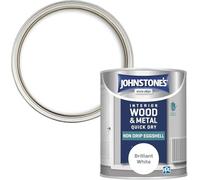 AXpower Inspirational Technology Empowering People Quick Dry Eggshell Paint 750ml - Pure Brilliant White - Low Sheen Interior Paint for Walls, Woodwork, Doors & Trim - Durable & Washable Finish