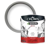 AXpower Inspirational Technology Empowering People Quick Dry Gloss Paint 2.5L - White, High Shine Finish, Interior & Exterior Wood and Metal, Easy Application, Durable Long Lasting Gloss