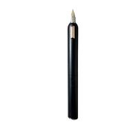 AXPTI Fountain Pen Black Titanium 14K Gold Tip Nib Ink Retractable Pens Office Stationery Pen(Black RoseGold)
