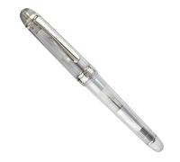AXPTI Original Platinum 3776 NICE Series PNB-20000R Lavender Rose 14K Gold Cute School Supplies Women's Gift Transparent Fountain(Clear Sliver,B 0.7MM)