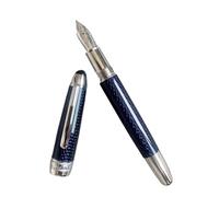 AXPTI Twilight Blue Hour Fountain Pen Rollerball Ballpoint Pen Luxury Men and Women Writing Gift(Fountain,With Box)