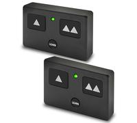 AXS1 Remote Transmitter Replacement for Automatic Gate Openers with 3-Button Compatible with Ghost Control Opener Systems-2Pack