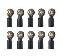 AXspeed 10pcs Tie Rod End Ball Joint Linkage Plastic Ball Head Holder for 1/24 Axial Scx24 RC Crawler Car (Style A)