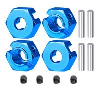 AXspeed 12mm Hex Wheel Hub Adapter for 1/10 ARRMA GRANITE V3 Upgrade (Blue)