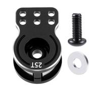 AXspeed 25T Servo Saver Arm Aluminium Servo Horn for 1:12 Tamiya Lunch Box Upgrade (Black)