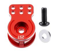 AXspeed 25T Servo Saver Arm Aluminium Servo Horn for 1:12 Tamiya Lunch Box Upgrade (Red)