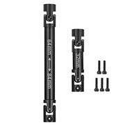 AXspeed 2pcs Metal Hard Steel Driveshafts Drive Shafts for 1: 24 Axial SCX24 Deadbolt 90081 RC Upgrade Parts