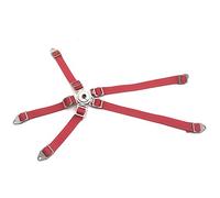 AXspeed 2pcs/set 1/10 RC Accessories Seat Belt For Axial Wraith 90018 90020 90045 90056 (Red)