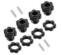 AXspeed 4pcs Aluminium 1/8 Wheel Hub Adapter for ARRMA KRATON EXB Off-Road RC Car