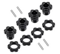 AXspeed 4pcs Aluminium 1/8 Wheel Hub Adapter for ARRMA Mojave 4S BLX RC Truck