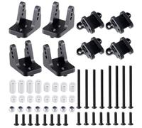 AXspeed Aluminium Dual Shock Absorber Mounting Kit Upper & Lower Shocks Mount for 1/8 LOSI LMT & LMT 2.0 RC Trucks