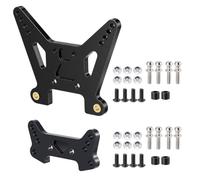 AXspeed Aluminum Front Rear Shock Tower Set for 1/10 Tamiya TT-02B RC Car (Black)